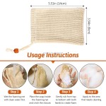 Custom Soap Bag Factory - Natural Sisal Mesh Eco Friendly Soap Pouch