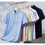 Custom Shirt Manufacturer - Men's Party Gift Sleeve Oxford Button Down Tops