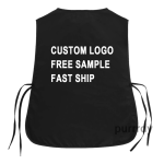 Custom Cobbler Apron Manufacturer - Double Side Polyester Kitchen Work Apron