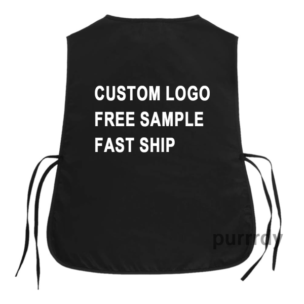 Custom Cobbler Apron Manufacturer - Double Side Polyester Kitchen Work Apron