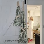 Custom Canvas Apron Factory - Leopard Print Kitchen Restaurant Uniform Apron