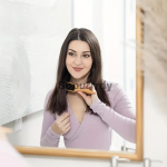 Custom Hair Brush Manufacturer - Soft Reinforced Ergonomic Bamboo Boar Bristle Brush