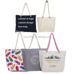 Custom Tote Bag Manufacturer - Heavy Duty Blank Cotton Canvas Shopping Bag