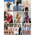 Custom Silk Pajamas Manufacturer - Short Sleeve Soft Sleepwear Button Down Top