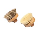 Custom Dish Brush Manufacturer - Natural Sisal Coconut Palm Fiber Wood Brush