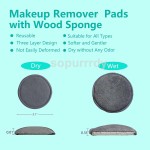 Reusable Makeup Pads Factory - Round Oil Free Bamboo Velvet Cleansing Pads