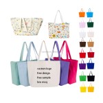 Custom Tote Bag Manufacturer - Heavy Duty Blank Cotton Canvas Shopping Bag