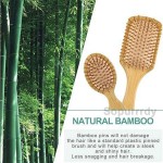 Custom Hair Brush Set Manufacturer - Bamboo Detangling Massage Hair Comb Brush