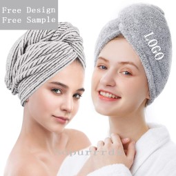 Custom Hair Towel Factory - Super Absorbent Quick Dry Rayon Hair Wrap