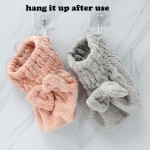 Custom Hair Cap Manufacturer - Microfiber Hair Towel Cap Post-Shower Drying Cap