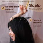 Custom Hair Brush Set Manufacturer - Bamboo Detangling Scalp Massager Comb Set