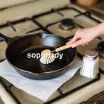 Custom Dish Brush Factory - Gentle Eco Bamboo Scrubber Plant Sponge Brush