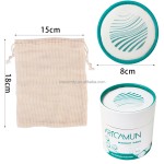 Reusable Facial Pads Manufacturer - Biodegradable Bamboo Cotton Makeup Rounds