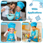 Custom Kids Apron Set Factory - Personalized Art Smock Painting Apron Set