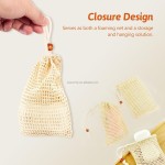 Custom Soap Bag Factory - Natural Sisal Mesh Eco Friendly Soap Pouch