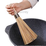 Custom Bamboo Brush Manufacturer - Dish Scrub Pot Pan Cleaning Brush Set