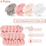 Custom Wrist Bands Factory - Microfiber Wash Towel Band Scrunchies Wristbands