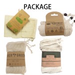 Custom Mesh Bag Manufacturer - Reusable Organic Cotton Drawstring Produce Sack