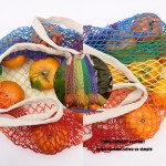 Custom Mesh Handbag Manufacturer - Organic Portable Reusable Grocery Shopping Bag