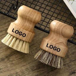 Custom Dish Brush Factory - Eco Friendly Bamboo Wood Sisal Fiber Scrub Brush