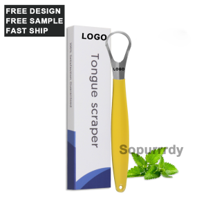 Custom Tongue Scraper Manufacturer - 304 Stainless Steel Double Sided Tongue Plate