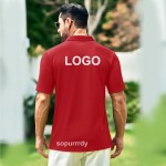 Custom Polo Shirt Manufacturer - Solid Color Classic Fit Moisture Wicking Polo
