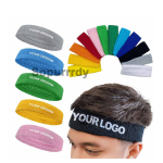Custom Sports Headband Manufacturer - Unisex Cotton Terry Clath Athletic Headband