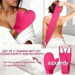 Custom Tanning Mitt Factory - Self Tanning Glove with Thumb Ultra Soft Mitt