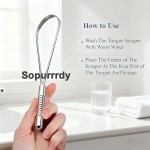 Custom Tongue Cleaner Factory - 100% Stainless Steel Tongue Brush Oral Care Tool