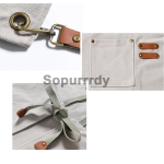 Custom Chef Apron Manufacturer - Canvas Cross Back Heavy Duty Work Apron