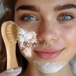 Custom Facial Brush Manufacturer - Natural Bristle Cleansing Pore Exfoliating Brush