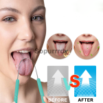 Custom Tongue Cleaner Factory - Plastic Handle Stainless Steel Tongue Scraper Brush