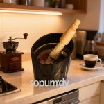 Custom Coffee Brush Factory - Handheld Coffee Grinder Cleaning Brush Tool