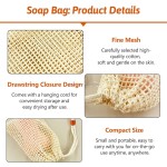 Custom Soap Bag Factory - Natural Sisal Mesh Eco Friendly Soap Pouch
