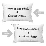 Custom Pillowcase Manufacturer - Home Decorative Cotton Photo Pillowcase