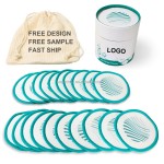 Reusable Facial Pads Manufacturer - Biodegradable Bamboo Cotton Makeup Rounds