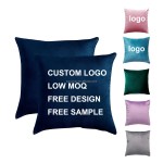 Custom Pillow Cover Factory - Sublimation Printing Velvet Square Throw Cushion Case