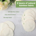 Custom Makeup Pads Factory - Colorful Bamboo Terry Reusable Facial Rounds