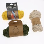 Custom Tote Bag Factory - Collapsible Reusable Cotton Mesh Market Shopping Bag