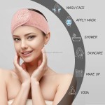 Custom Facial Headband Manufacturer - Adjustable Coral Fleece Makeup Hair Wrap