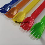 Custom Shoe Horn Manufacturer - Plastic Hand Back Scratcher 2 in 1 Multi Tool