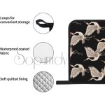 Custom Oven Mitts Factory - Heat Resistant Oven Mitts and Pot Holders Set