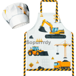 Custom Kids Apron Set Factory - Personalized Art Smock Painting Apron Set