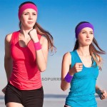 Custom Sweatband Factory - Moisture Wicking Terry Clath Athletic Gym Headband