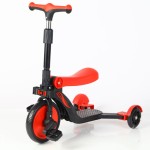 Kick Scooter - 3 Wheel Lightweight PU Wheel