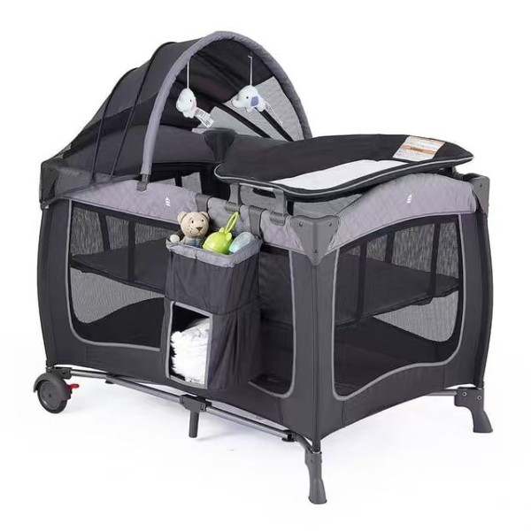 Portable Crib - 4 in 1 with Changing Table