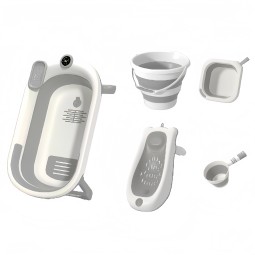 5 in 1 Bathtub Set - Thermometer Function Included