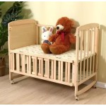 Rocking Bed - Double Layer Adjustable Guardrails