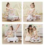 Sliding Car - Musical with Storage Basket