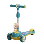 Folding Scooter - 3 Wheel Flashing PU Wheel